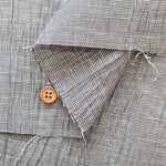 Yarn-dyed Linen Washer Fabric -Check - nomura tailor