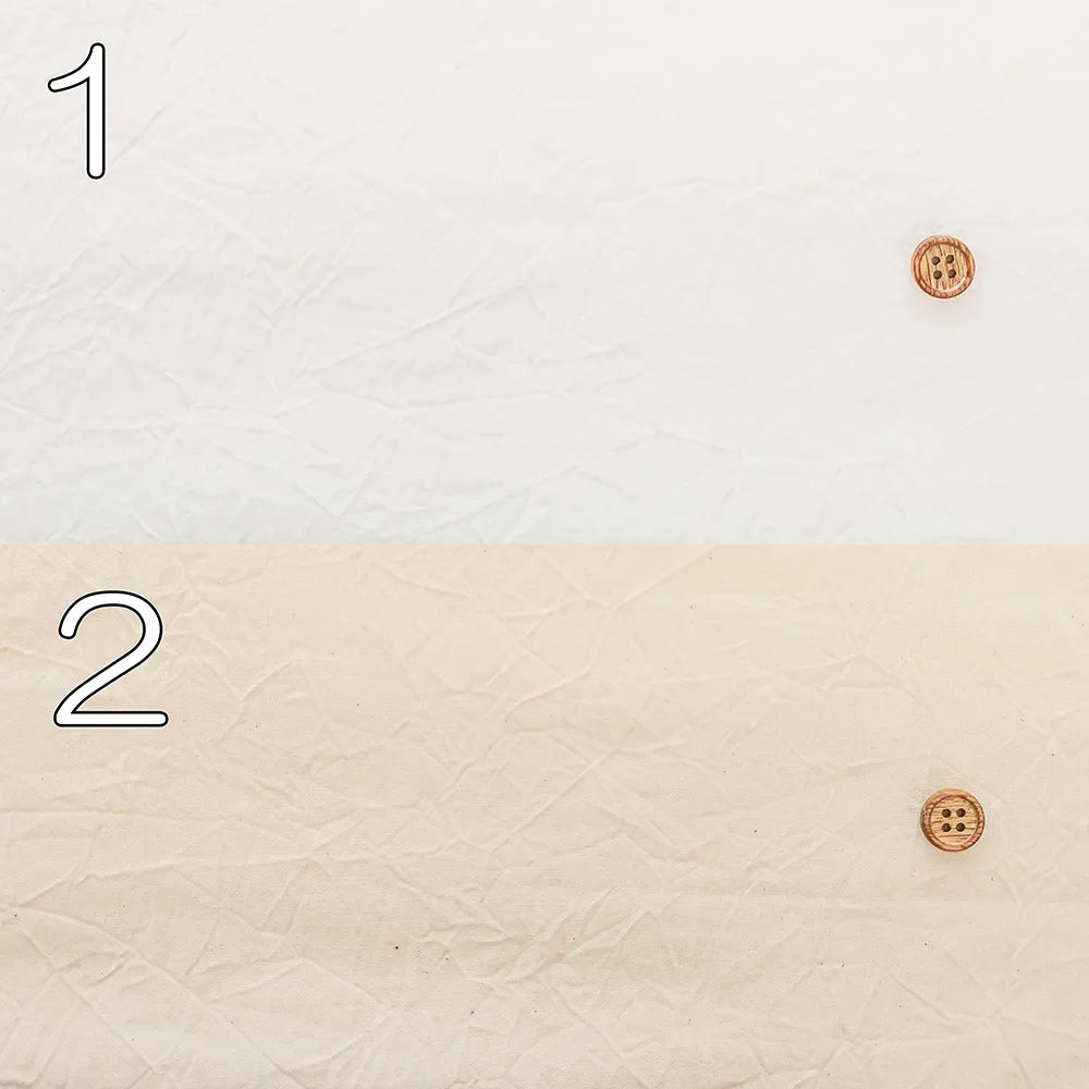 Kyoto-Made Sun-Dried Hand-Wrinkled Cotton Cambric Hand Washer Fabric - Plain - nomura tailor