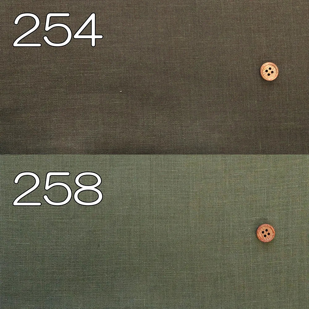 Soft-Finished Linen Sheeting Fabric - Plain 極 - nomura tailor