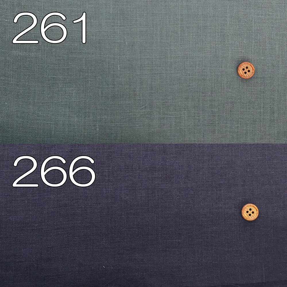Soft-Finished Linen Sheeting Fabric - Plain 極 - nomura tailor