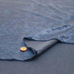 Made in Korea Polyester Crushed Velour Fabric - Plain ＜寒色＞ - nomura tailor