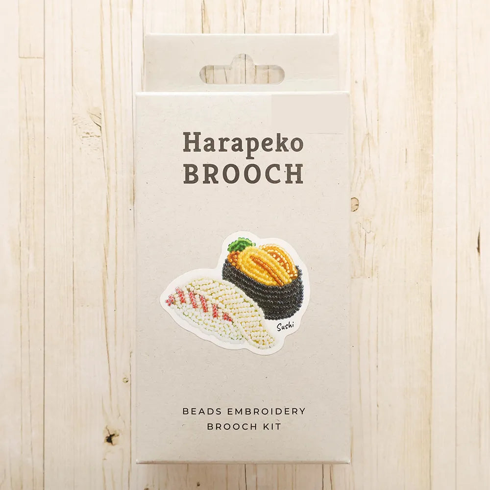 Bead Embroidery Kit Hungry Brooch すし - nomura tailor