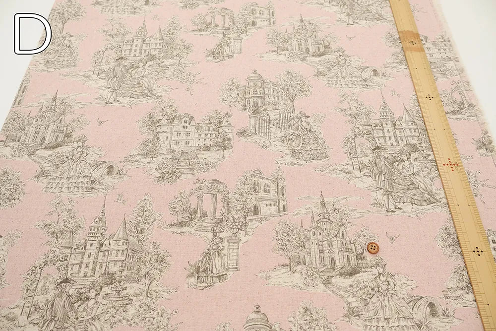 C/L Canvas Printed Fabric ALTO ALBEL COLLECTION ジュイ風 - nomura tailor