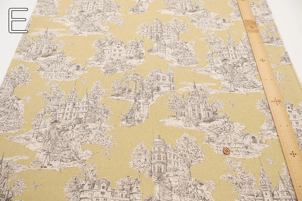 C/L Canvas Printed Fabric ALTO ALBEL COLLECTION ジュイ風 - nomura tailor