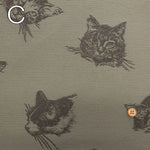Polyester Jacquard Fabric - Cat - nomura tailor