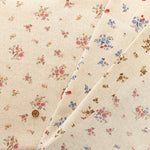 C/L Canvas Printed Fabric - Flowers - nomura tailor