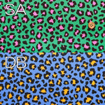 Neon Print Cotton Sharting Fabric - Leopard - nomura tailor