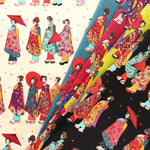 Cotton Broad Printed Fabric komachi - nomura tailor