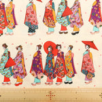 Cotton Broad Printed Fabric komachi - nomura tailor
