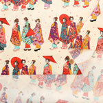 Cotton Broad Printed Fabric komachi - nomura tailor