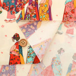 Cotton Broad Printed Fabric komachi - nomura tailor