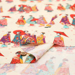 Cotton Broad Printed Fabric komachi - nomura tailor