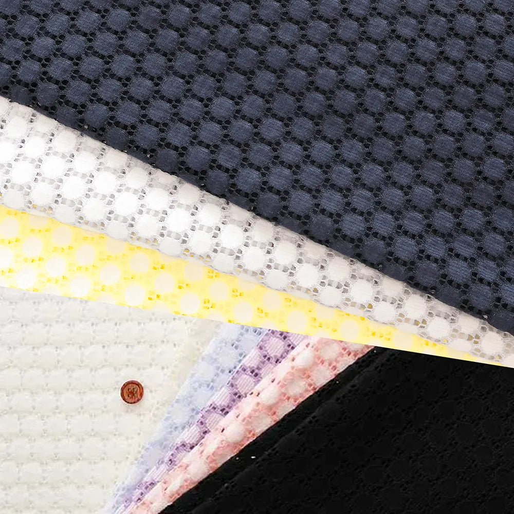 C/N Raschel Lace Fabric - Dot - nomura tailor