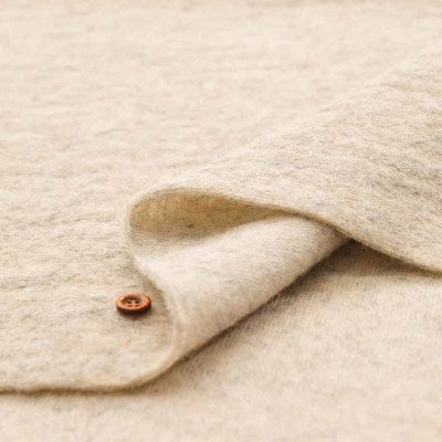 Made in Italy Mapel Sliver Knit Fabric - Plain - nomura tailor