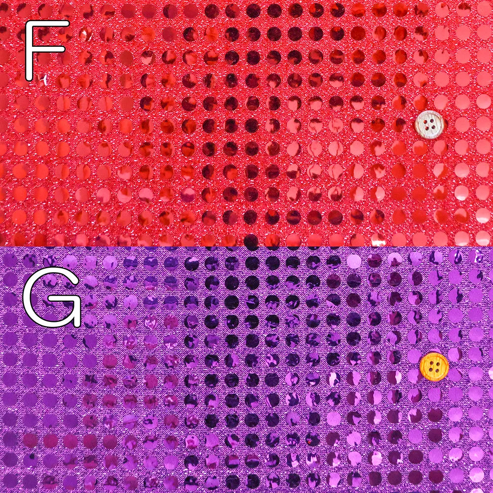 Made in Korea Nylon Glitter Knit Sequin Fabric - nomura tailor
