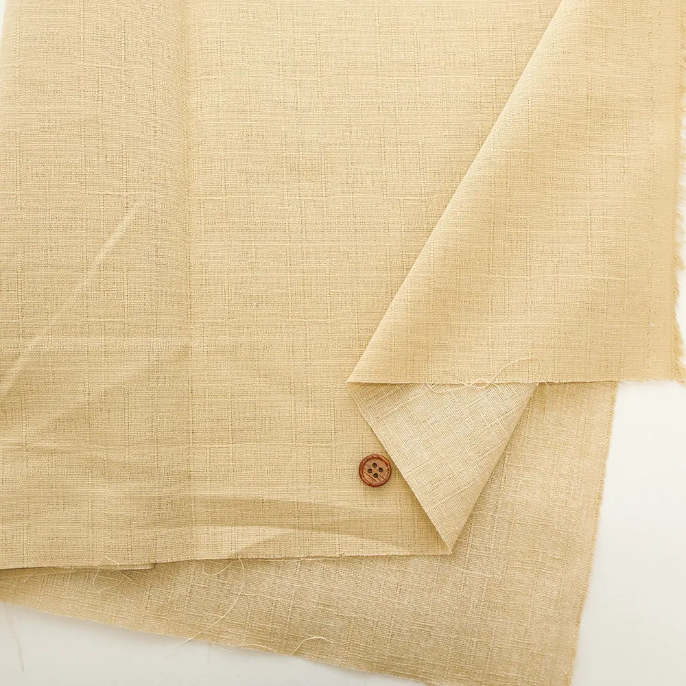 Cotton Dobby Fabric - Plain - nomura tailor