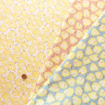 Cotton Double Gauze Printed Fabric - Chick - nomura tailor