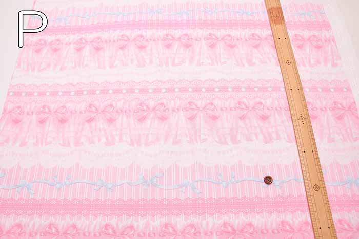 Cotton Ox Printed Fabric Classical Modern Ruffled Ribbon Lace - nomura tailor