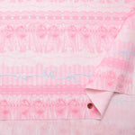 Cotton Ox Printed Fabric Classical Modern Ruffled Ribbon Lace - nomura tailor