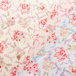 Cotton Oxford Fabric - Classical Modern Rabbit Ribbon - nomura tailor