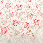 Cotton Oxford Fabric - Classical Modern Rabbit Ribbon - nomura tailor