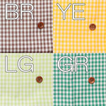 Cotton 3m/m yarn-dyed gingham fabric - nomura tailor