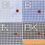 Cotton 3m/m yarn-dyed gingham fabric - nomura tailor