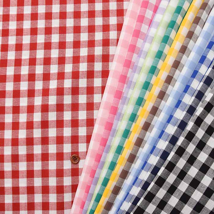 Cotton -dyed gingham - nomura tailor