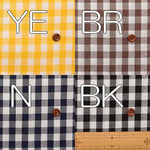 Cotton -dyed gingham - nomura tailor