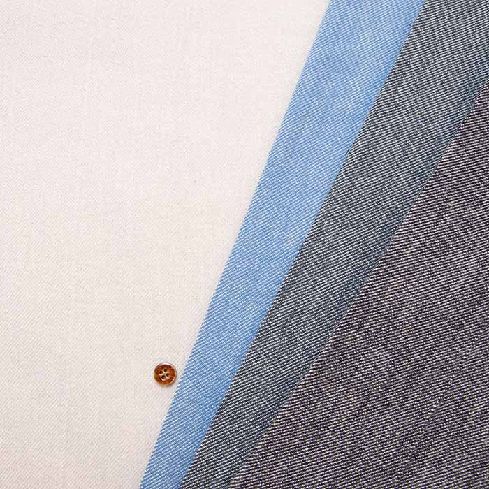 Soft denim fabric plain - nomura tailor