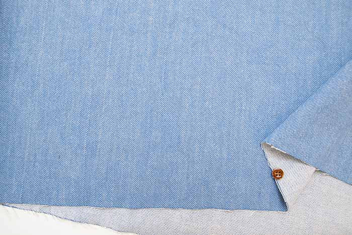 Soft denim fabric plain - nomura tailor