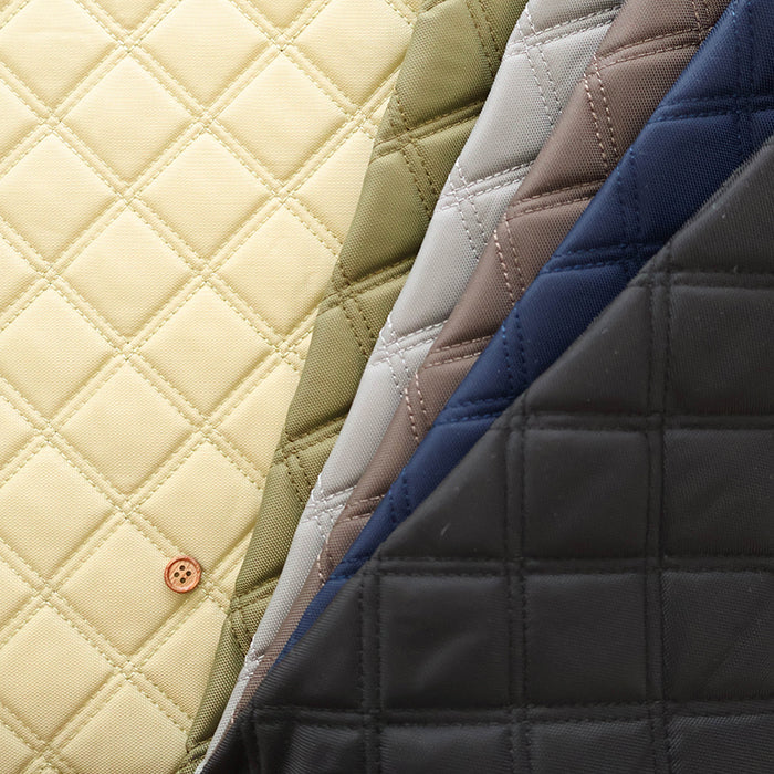 Nylon Oxford Quilted Fabric - Plain - nomura tailor
