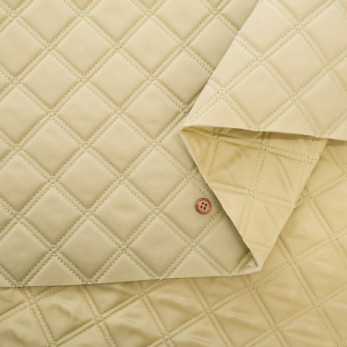 Nylon Oxford Quilted Fabric - Plain - nomura tailor