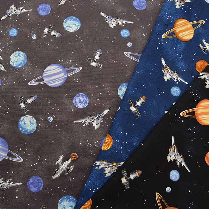 Cotton Ox Printed Fabric Favorites Series Cosmic - nomura tailor