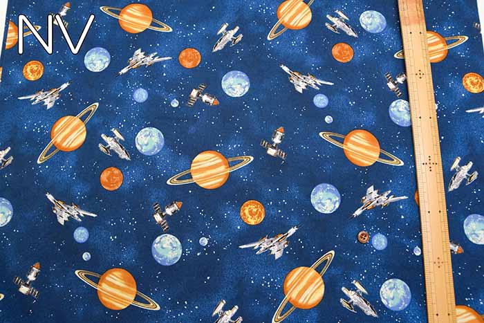 Cotton Ox Printed Fabric Favorites Series Cosmic - nomura tailor