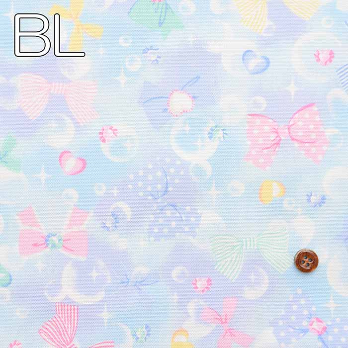 Cotton Ox Printed Fabric Favorites Series Bubble Ribbon - nomura tailor