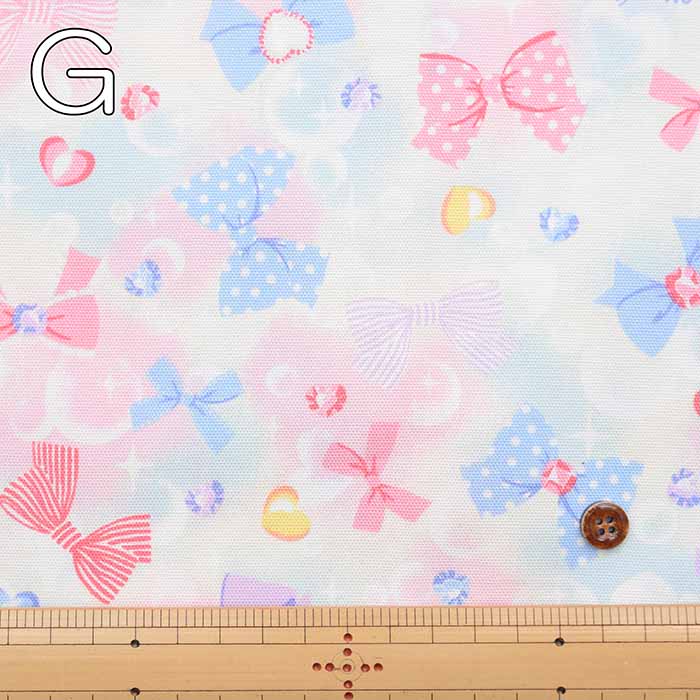 Cotton Ox Printed Fabric Favorites Series Bubble Ribbon - nomura tailor