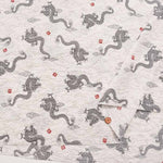 Cotton ripple print fabric Favourite Series Dragon - nomura tailor