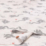 Cotton ripple print fabric Favourite Series Dragon - nomura tailor