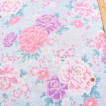 Cotton Ripple Print Fabric Favourite Series Sweet Flower - nomura tailor