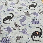Cotton Ripple-printed Fabric - Favorite Series Dinosaur - nomura tailor