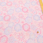 Cotton Ripple-printed Fabric - Favorite Series Fireworks Star - nomura tailor