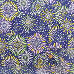 Cotton Ripple-printed Fabric - Favorite Series Fireworks Star - nomura tailor
