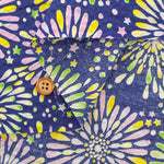 Cotton Ripple-printed Fabric - Favorite Series Fireworks Star - nomura tailor