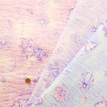 Cotton Ripple-printed Fabric - Favorite Series Pearl Flower - nomura tailor