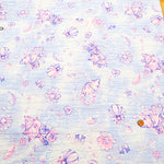Cotton Ripple-printed Fabric - Favorite Series Pearl Flower - nomura tailor
