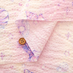 Cotton Ripple-printed Fabric - Favorite Series Pearl Flower - nomura tailor