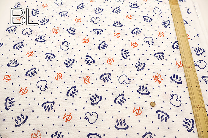Cotton Ripple-printed Fabric - Favorite Series Sento - nomura tailor