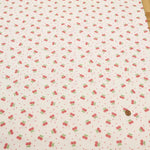 Made in China Needle-Out Knit Fabric - Cherry dots - nomura tailor