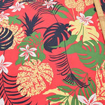 T/C print fabric Hawaiian plumeria - nomura tailor